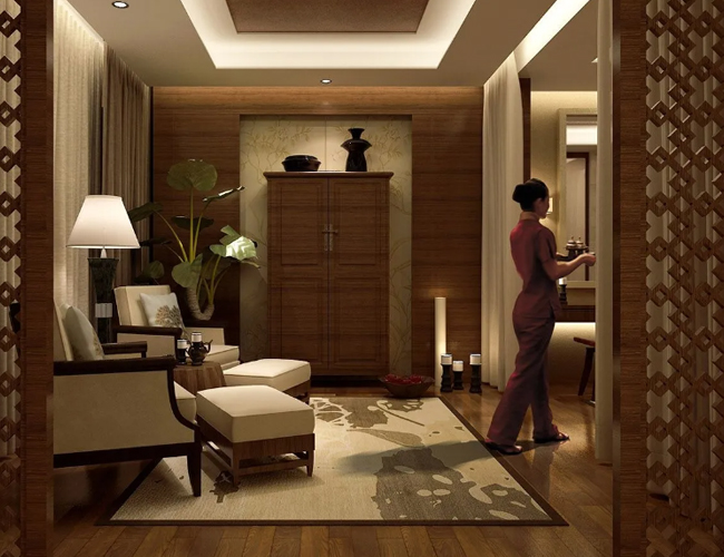 青岛黄岛Xinxi养生会馆养生会馆spa馆环境展示二