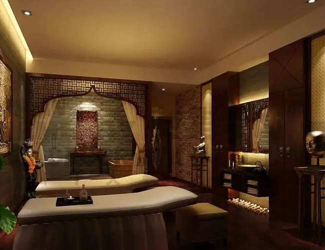 青岛黄岛Xinxi养生会馆足疗会馆馆环境展示三